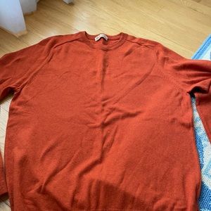 Jcrew men’s sweater in a great shade of orange